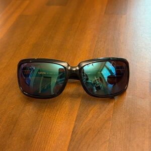 Pre owned Costa Del Mar Isabela sunglasses with polarized green mirror lenses.